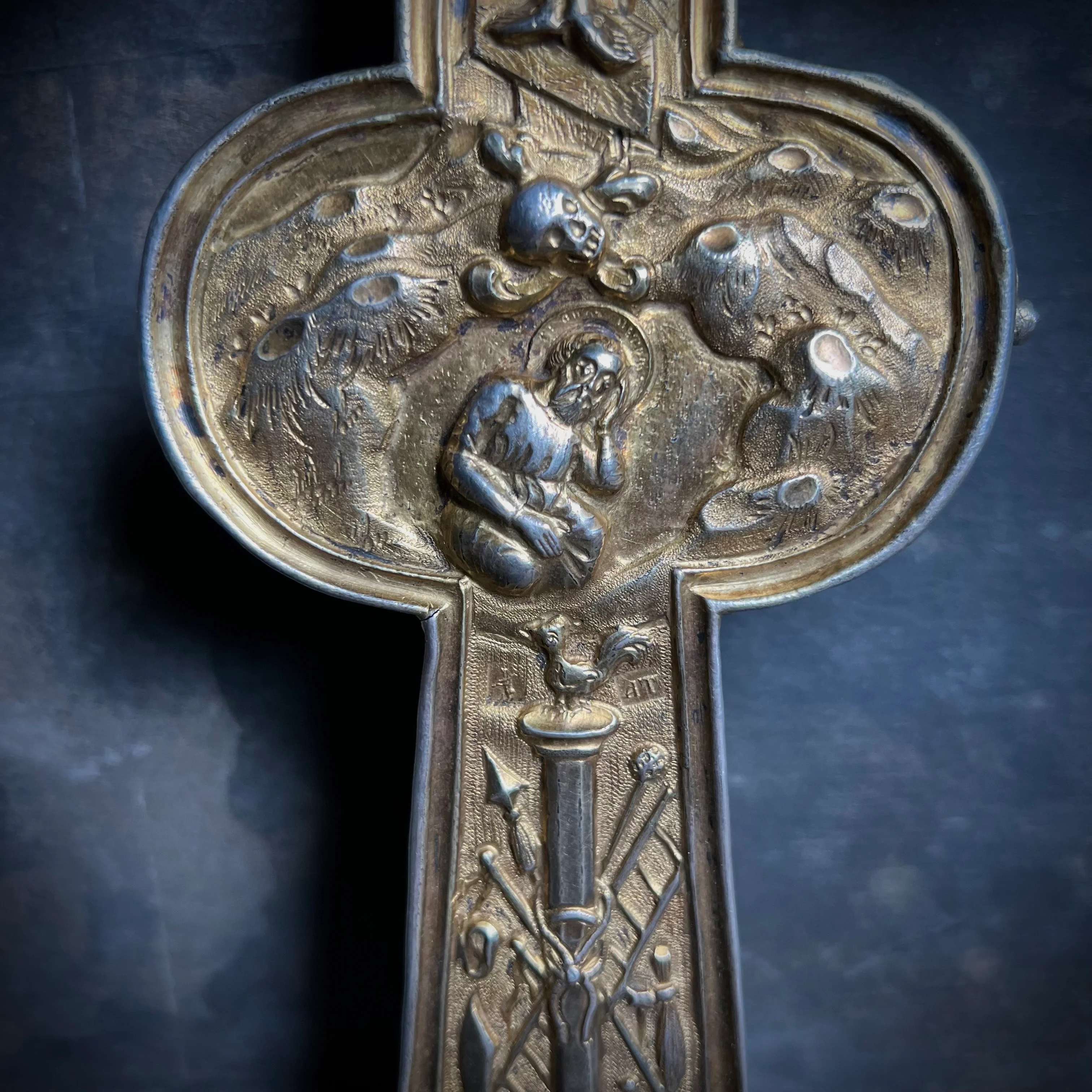 Russian Priests Blessing Cross d.1791 - Image 14