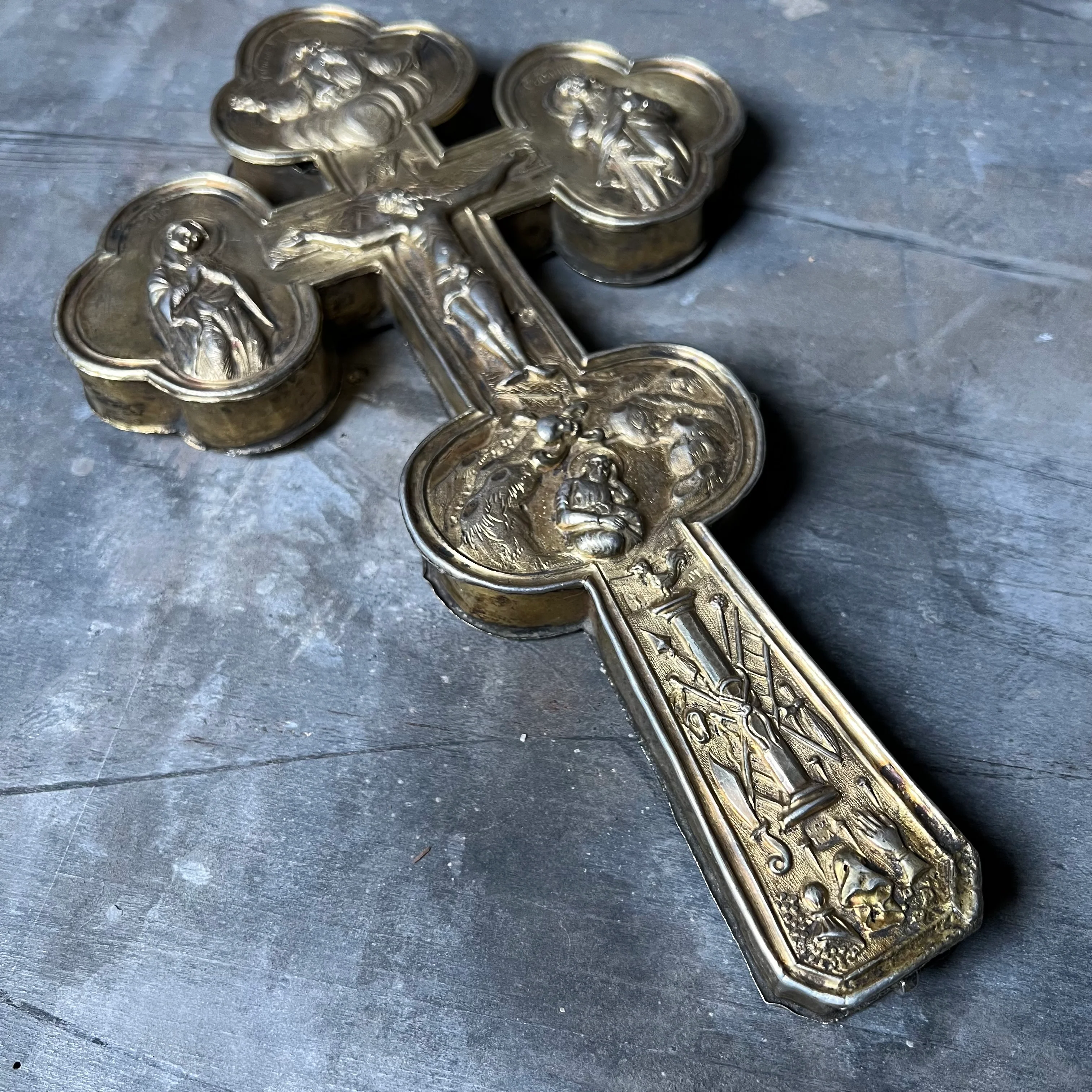 Russian Priests Blessing Cross d.1791 - Image 7