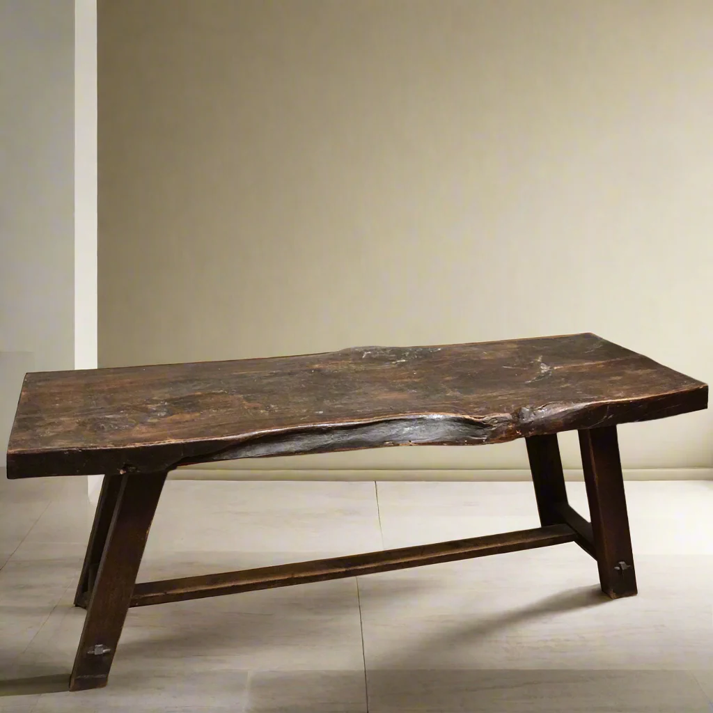 Rustic French Monastery Table - Image 3