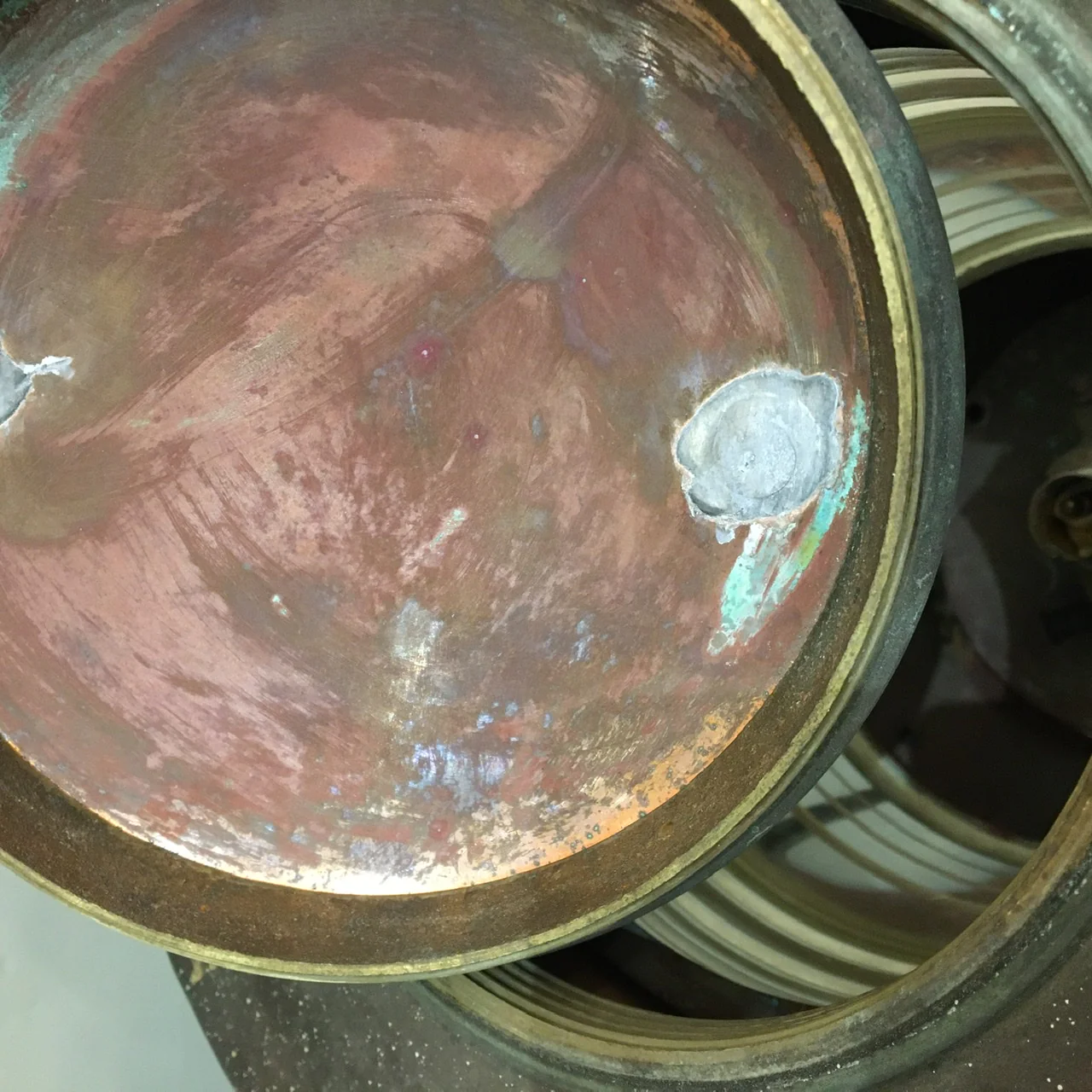 Ships Anchor Lantern by R. C. Murray & Co. c1920 - Image 9