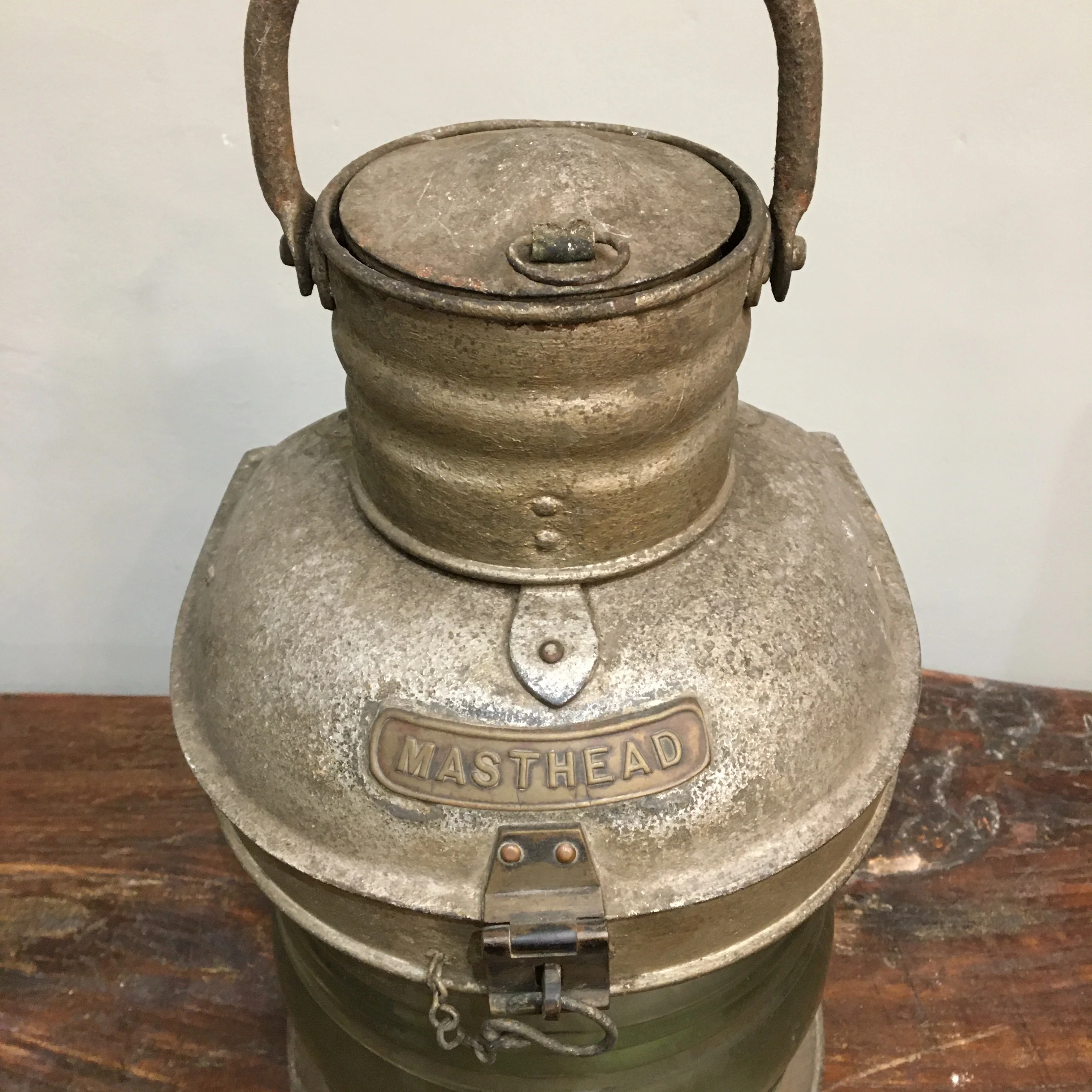 Ship’s Masthead Galvanised Lantern - Image 3