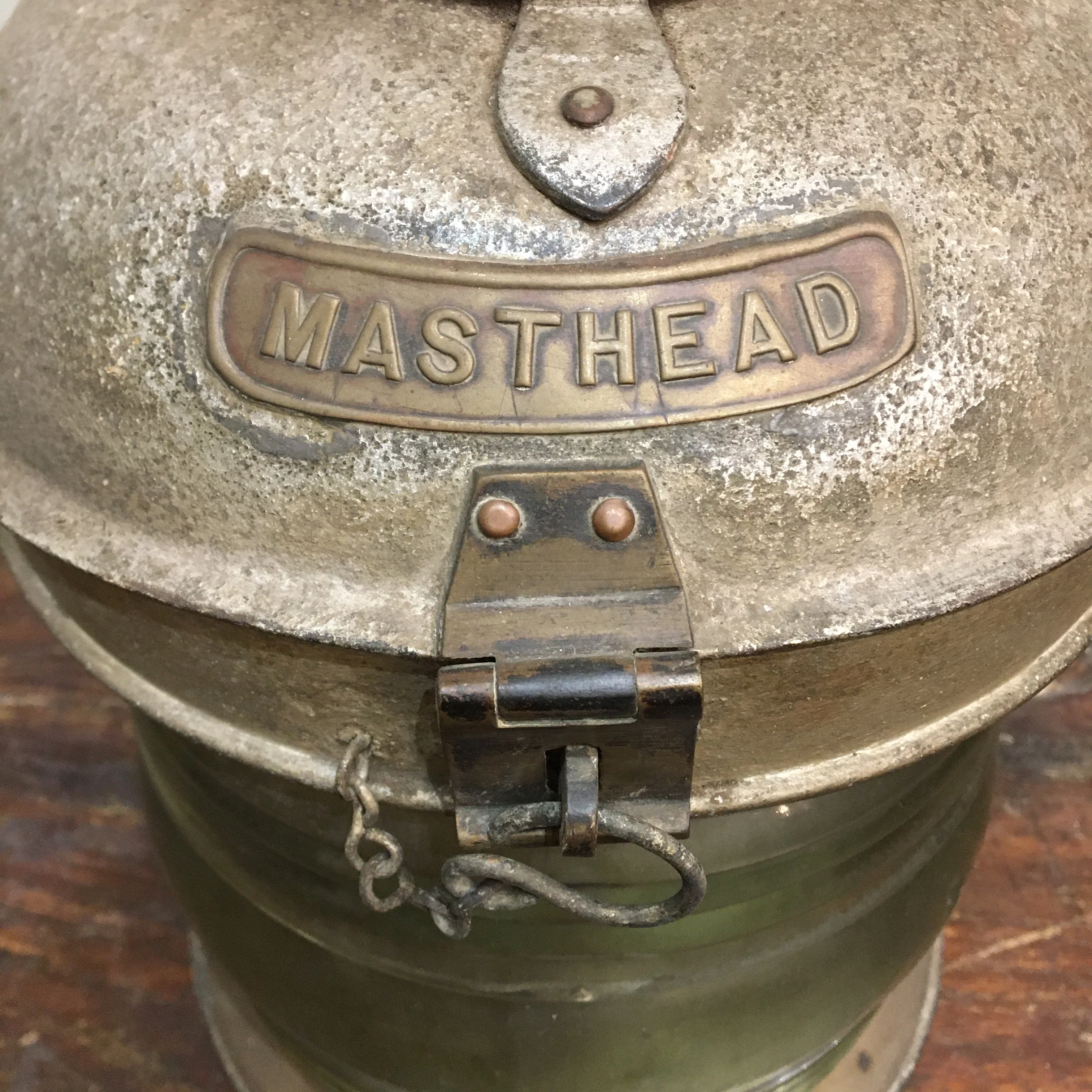 Ship’s Masthead Galvanised Lantern - Image 4