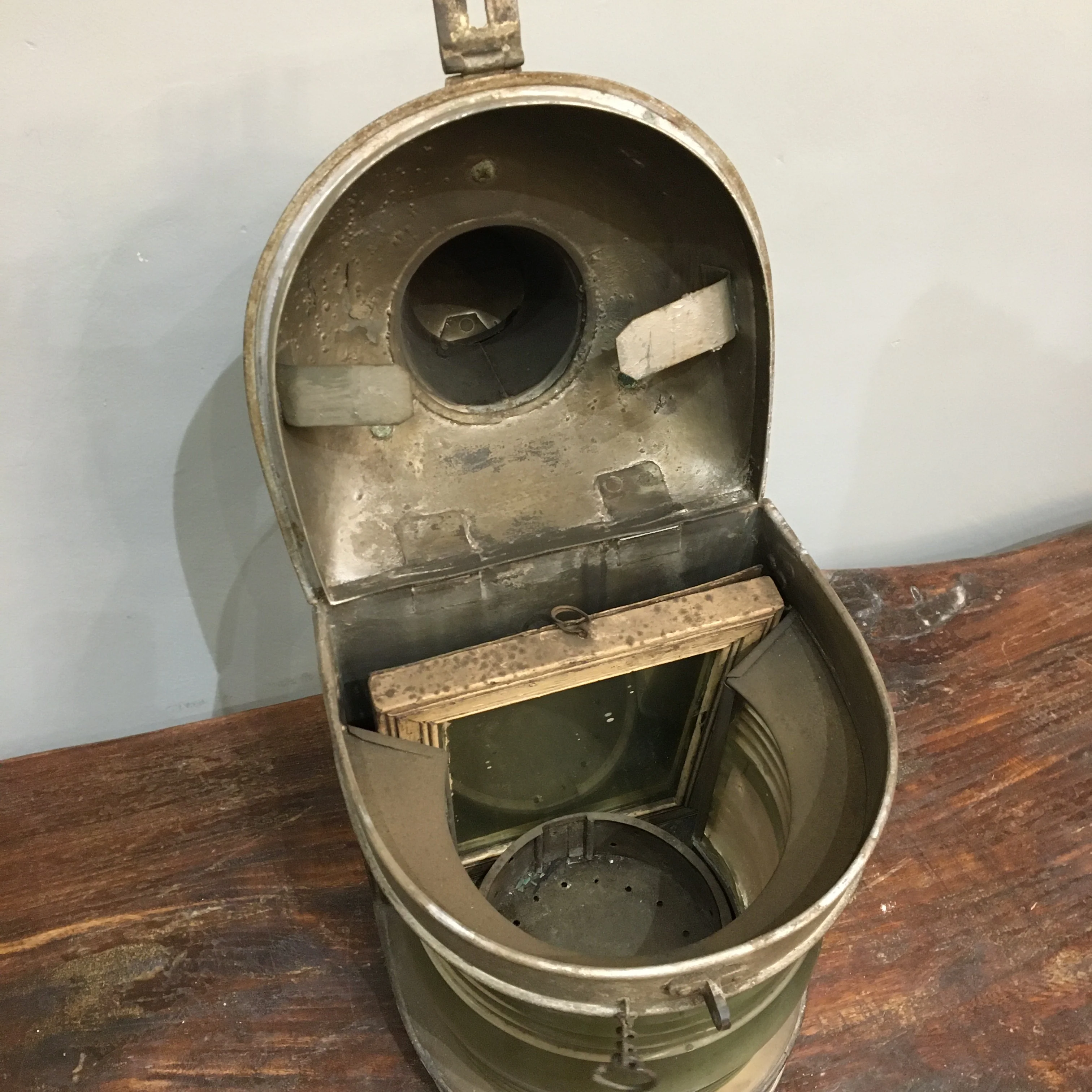 Ship’s Masthead Galvanised Lantern - Image 5