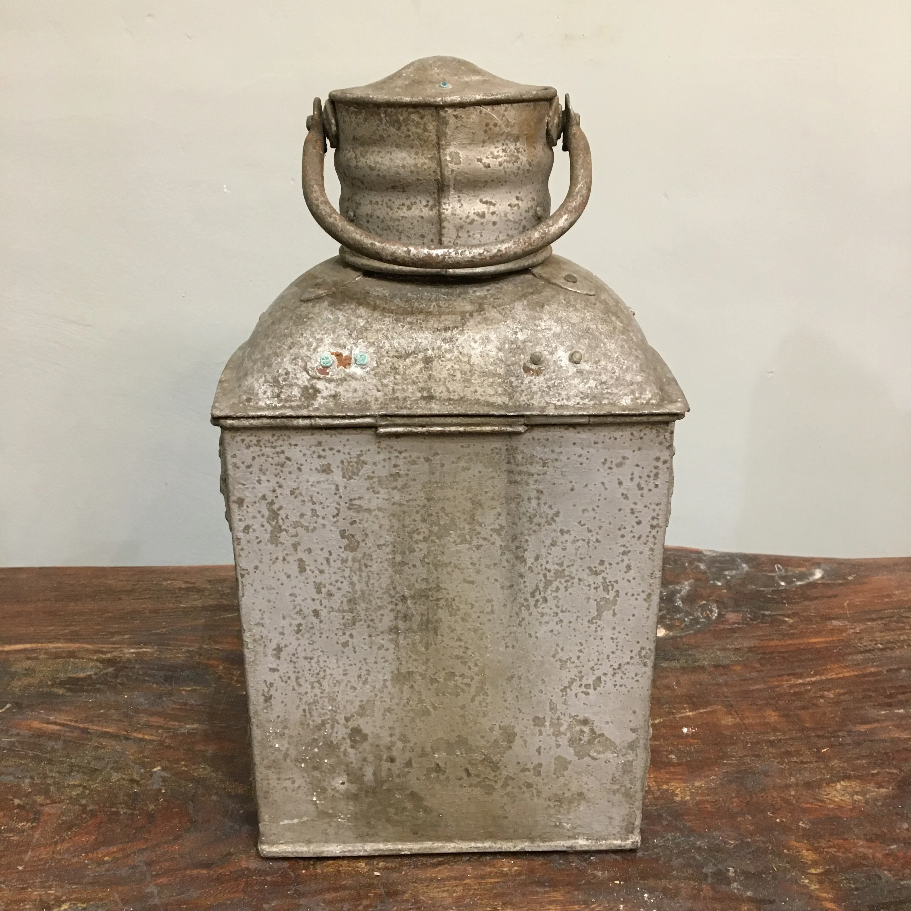 Ship’s Masthead Galvanised Lantern - Image 7