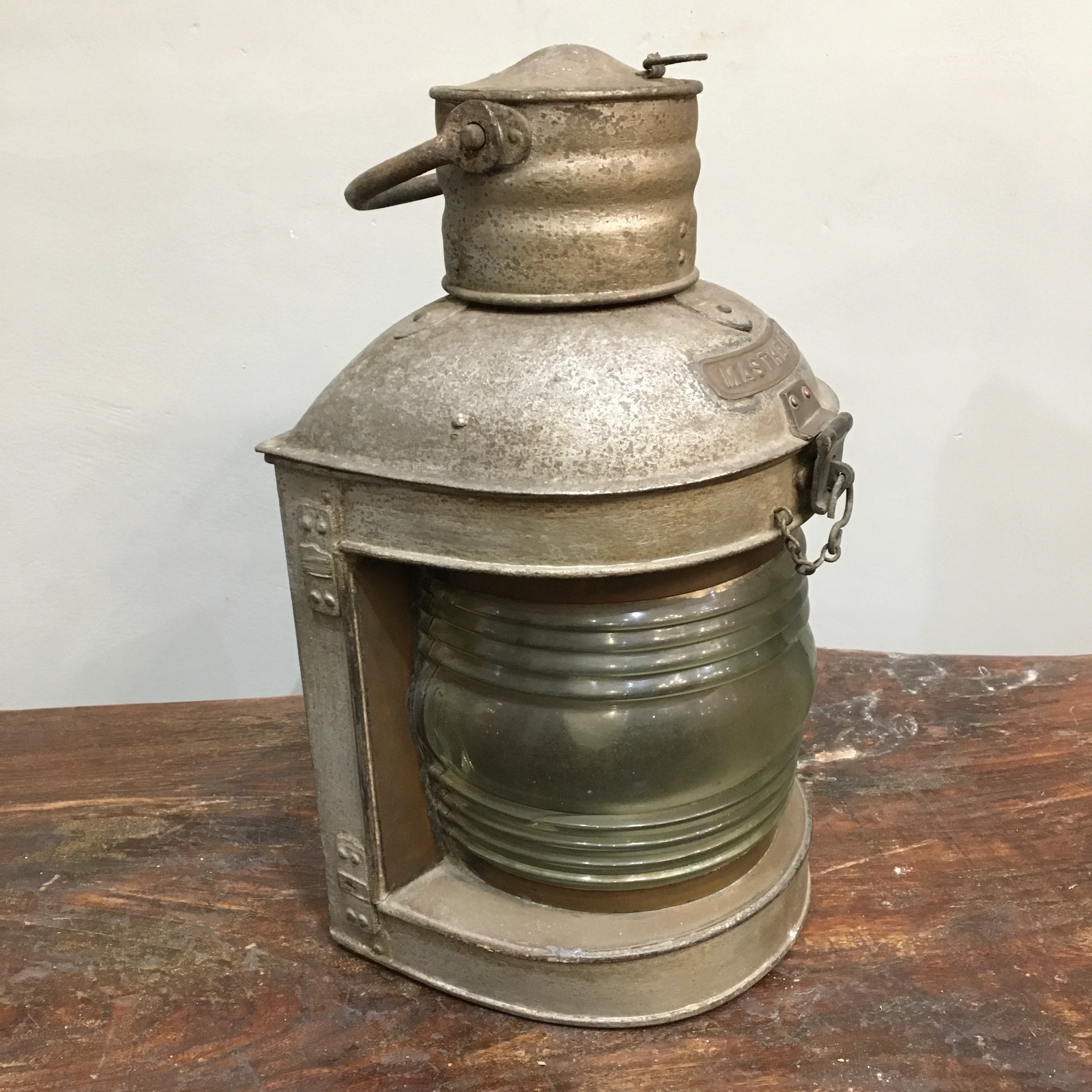 Ship’s Masthead Galvanised Lantern - Image 8