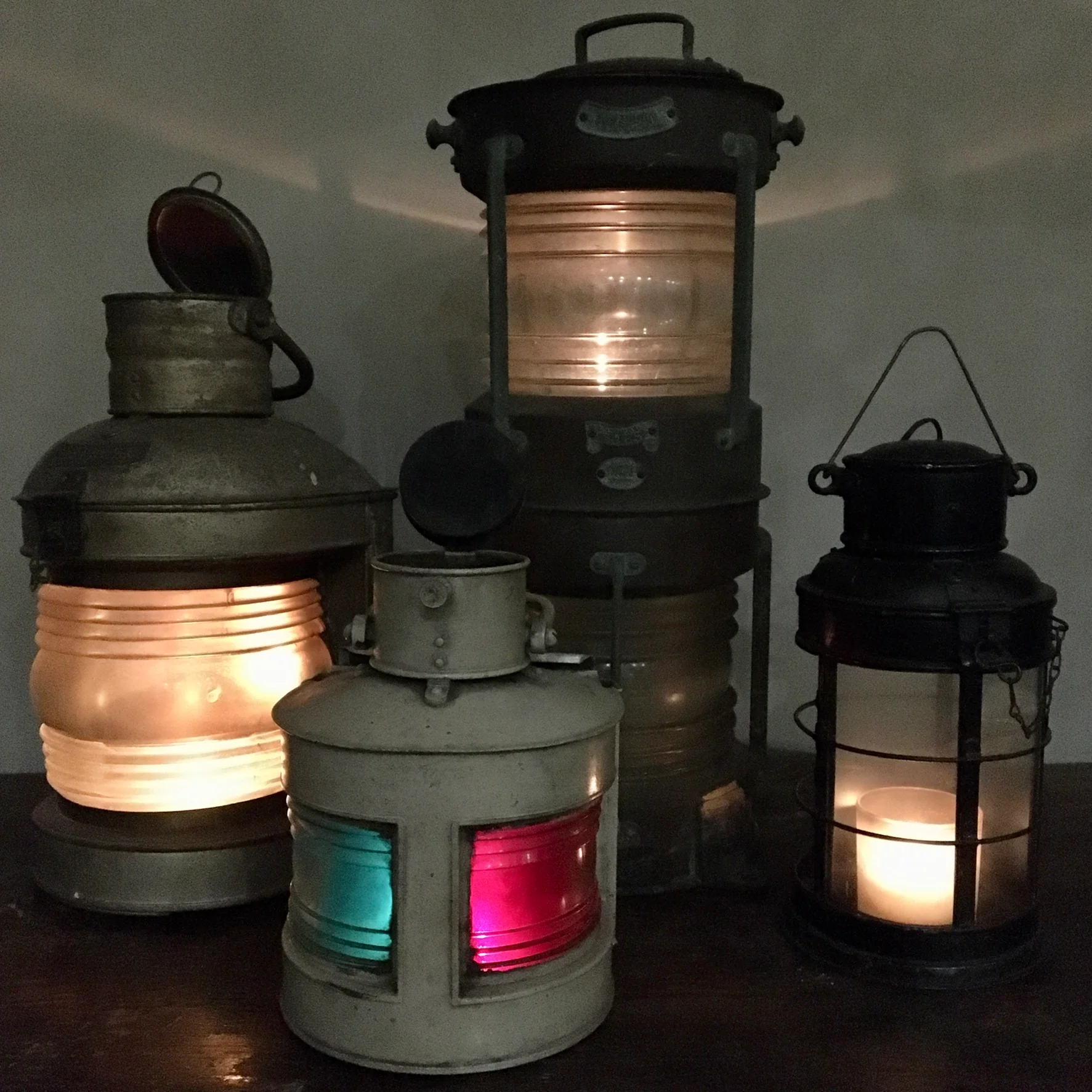 Ship’s Masthead Galvanised Lantern - Image 9