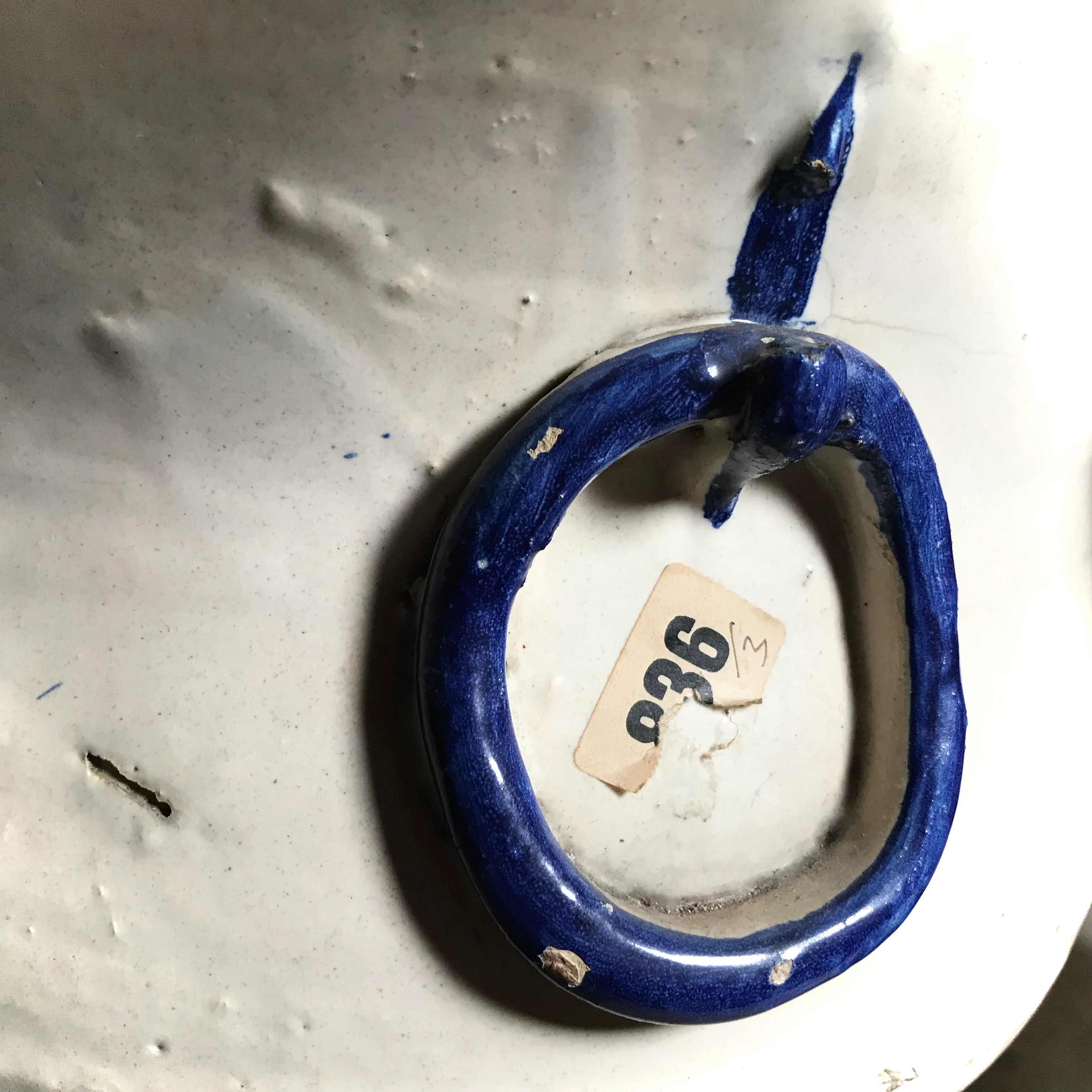 Three 19th Century Faience Spanish Campana Vases from the Real Alcázar de Sevilla (Royal Alcázar Palace of Seville) - Image 14