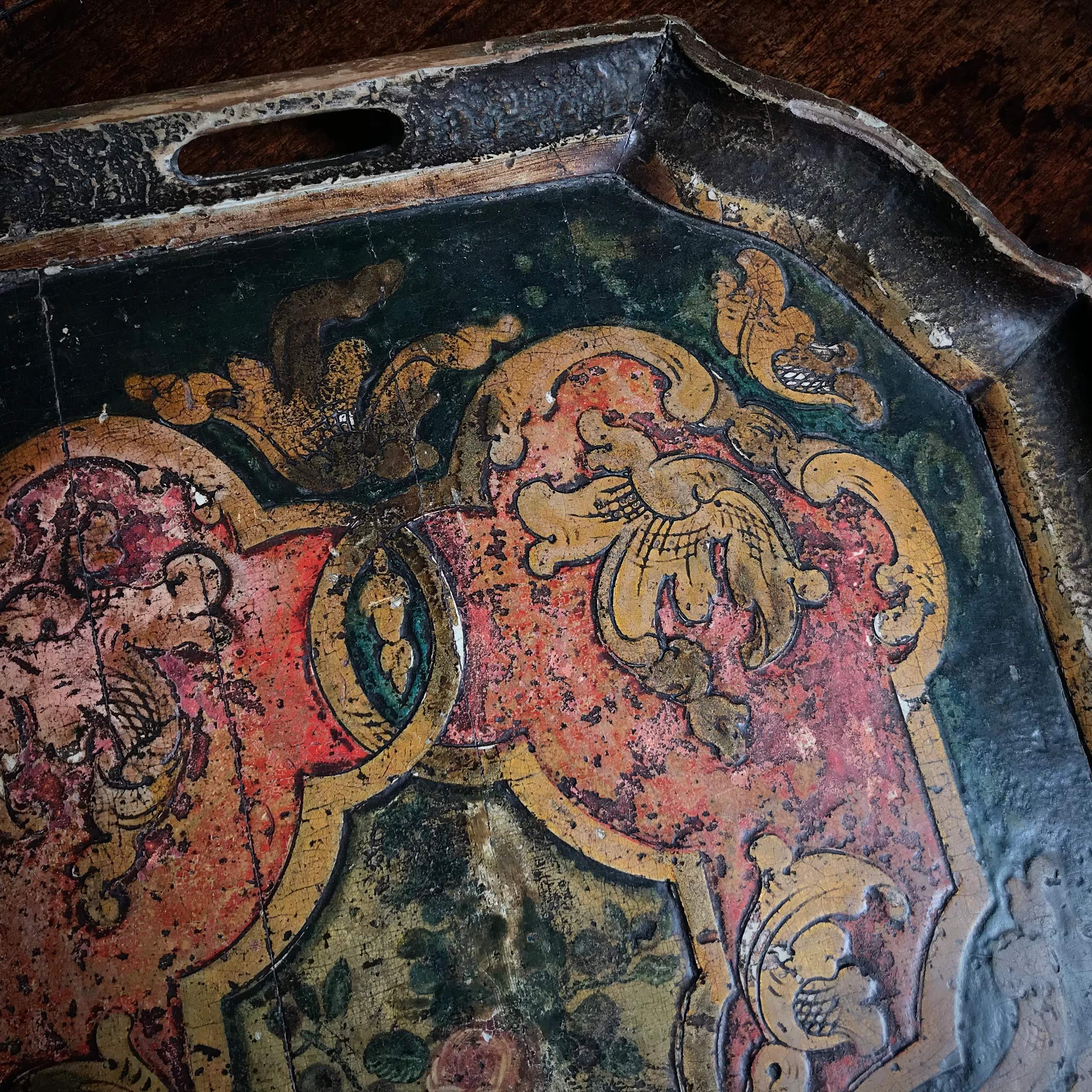 Venetian Lacquered Tray in the Rococo Style
Italy, circa 1860–1880 - Image 13