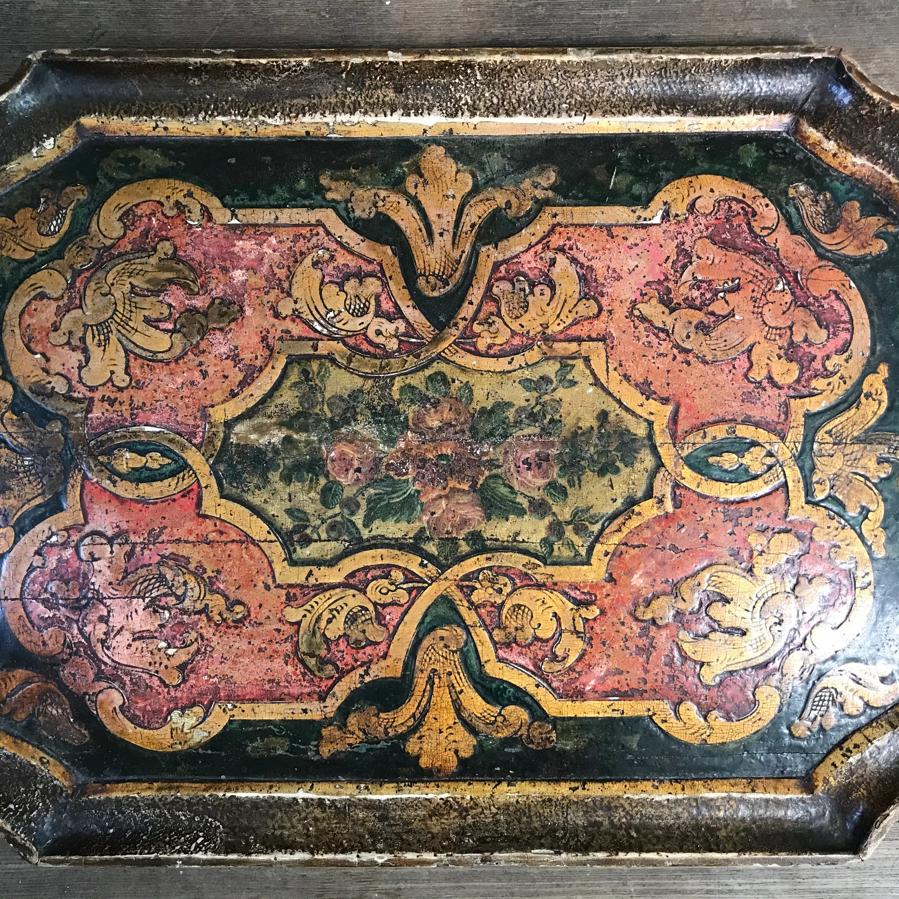 Venetian Lacquered Tray in the Rococo Style
Italy, circa 1860–1880 - Image 8